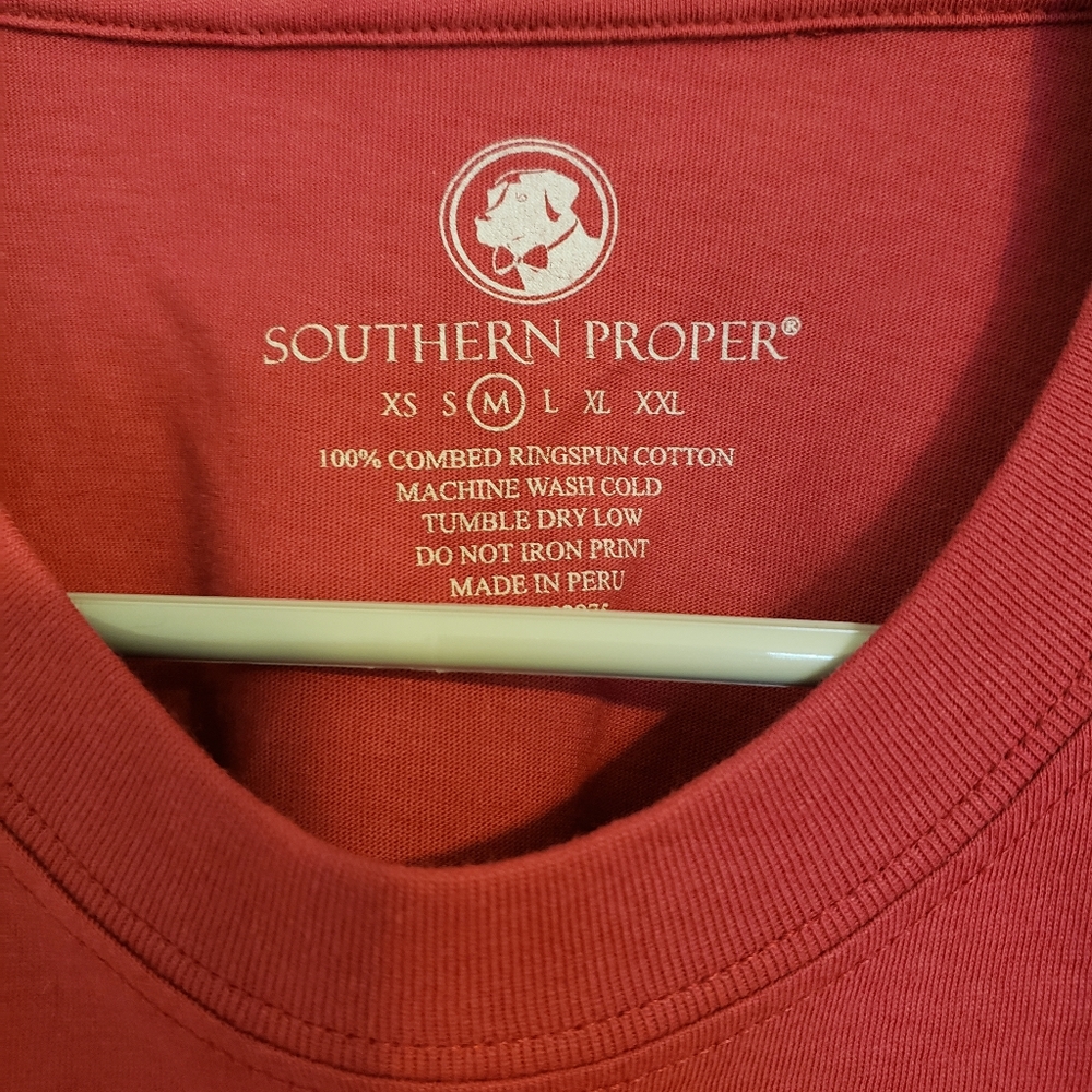 Southern Proper Maroon Tee - Picture 3 of 5